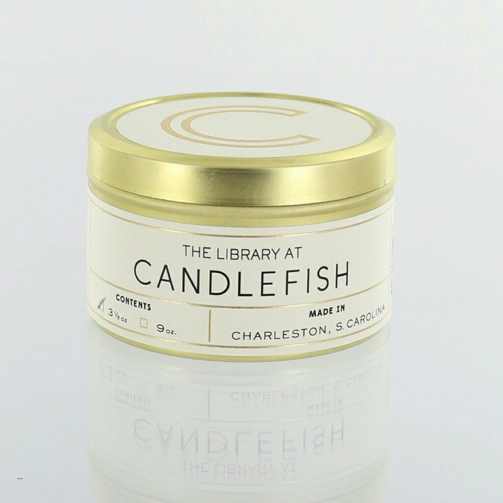 Anthropologie tin candle